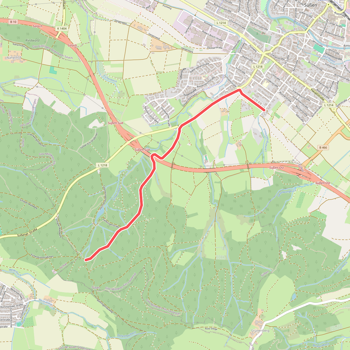 Süßen - Schlat