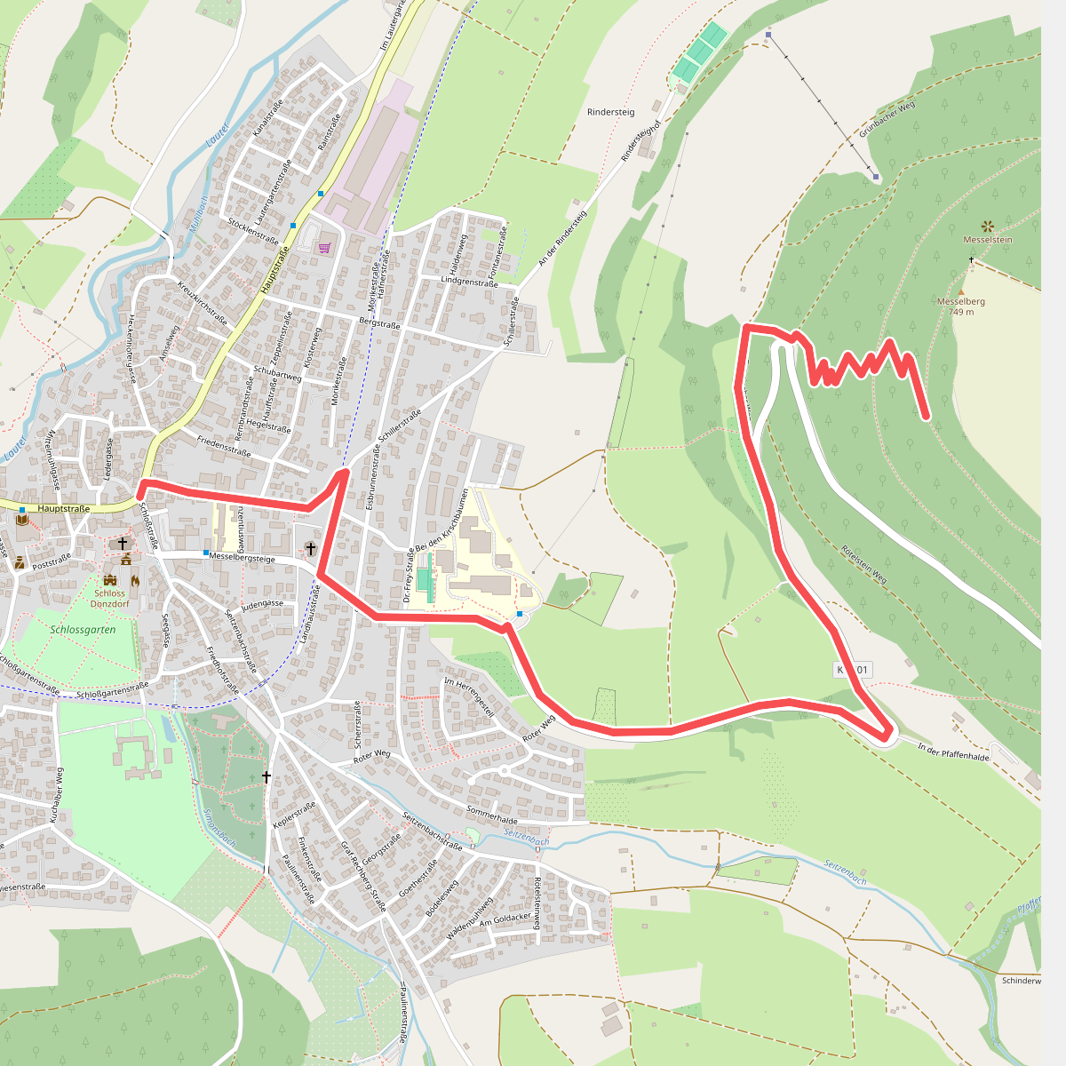 Donzdorf - Messelberg