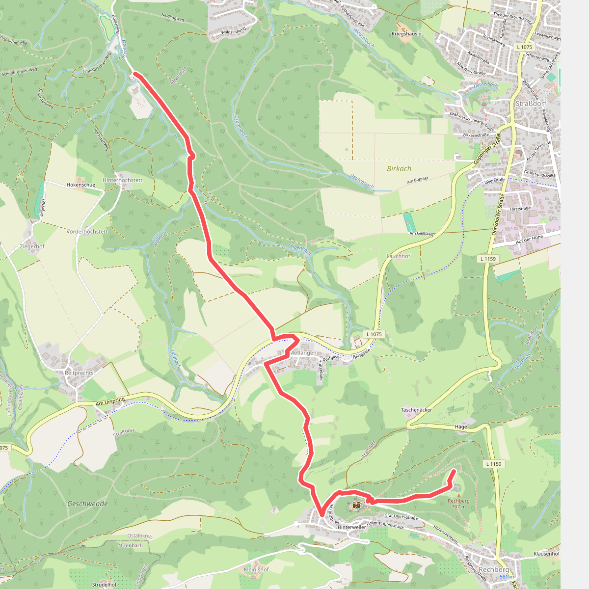 Geologischer Pfad