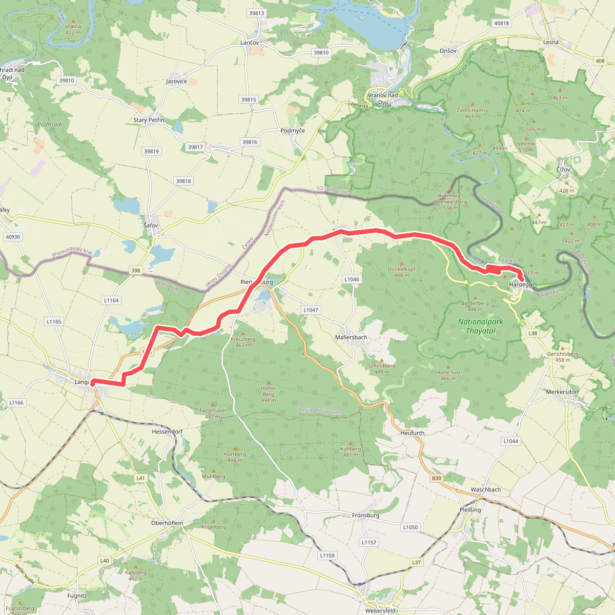 Langau - Hardegg