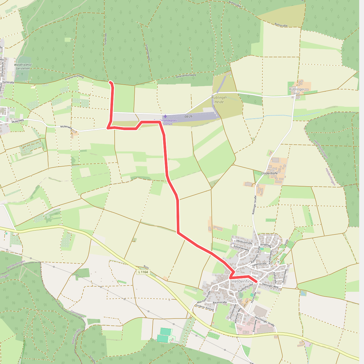 SAV Querweg Heldenfingen - Gerstetten-Junghau