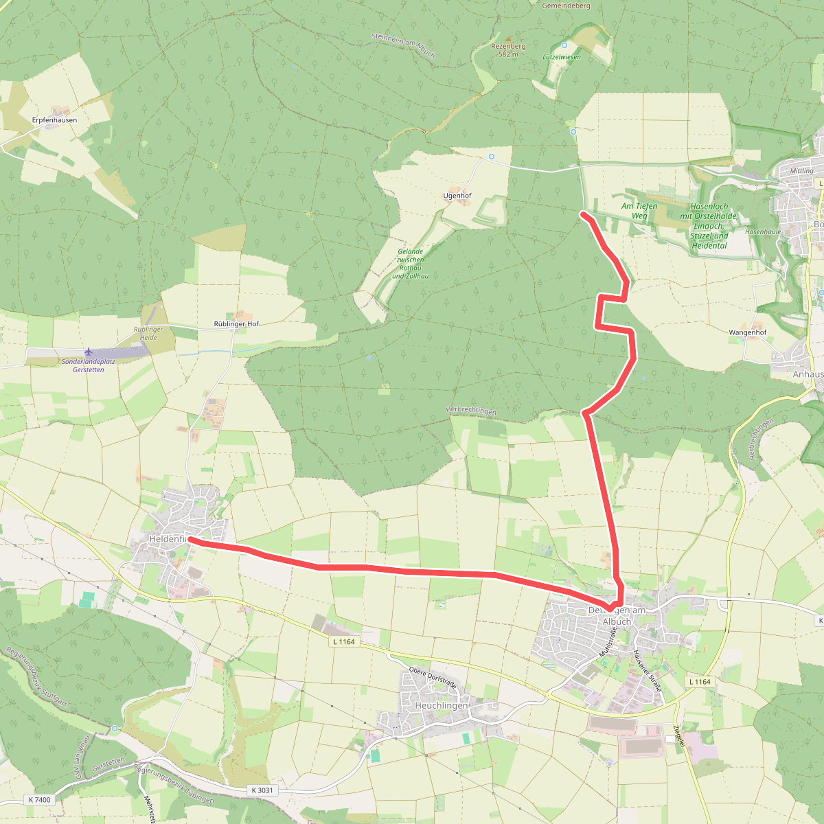 SAV Querweg Mergelstetten - Dettingen - Heldenfingen