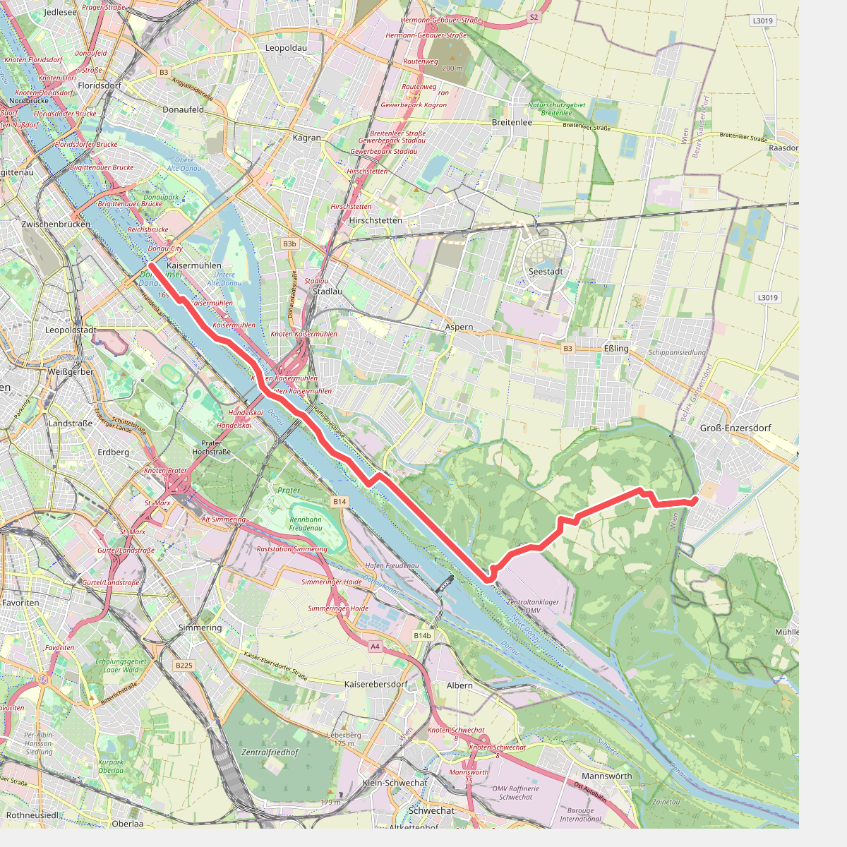 Wien - Gross-Enzersdorf