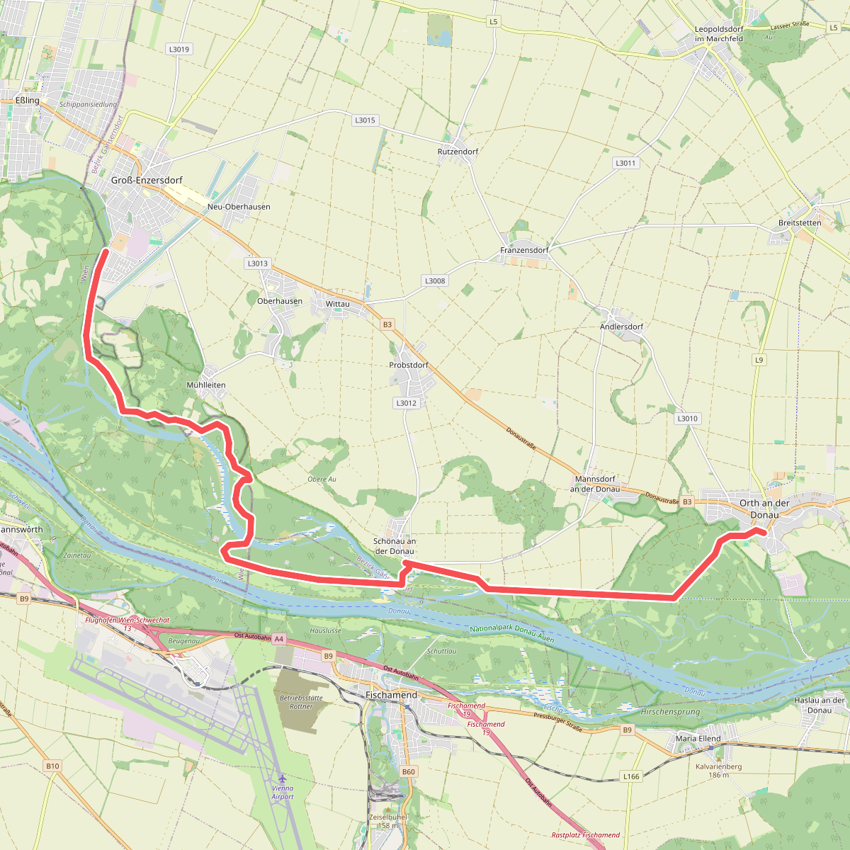 Gross-Enzersdorf - Orth an der Donau