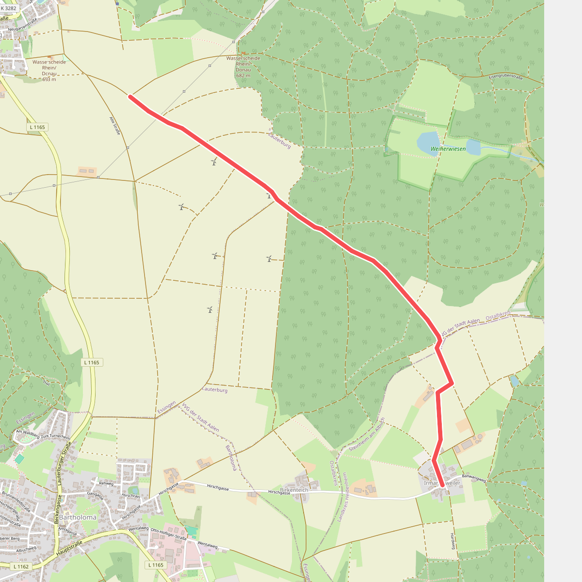 Irmannswailer - Lauterburg HW1