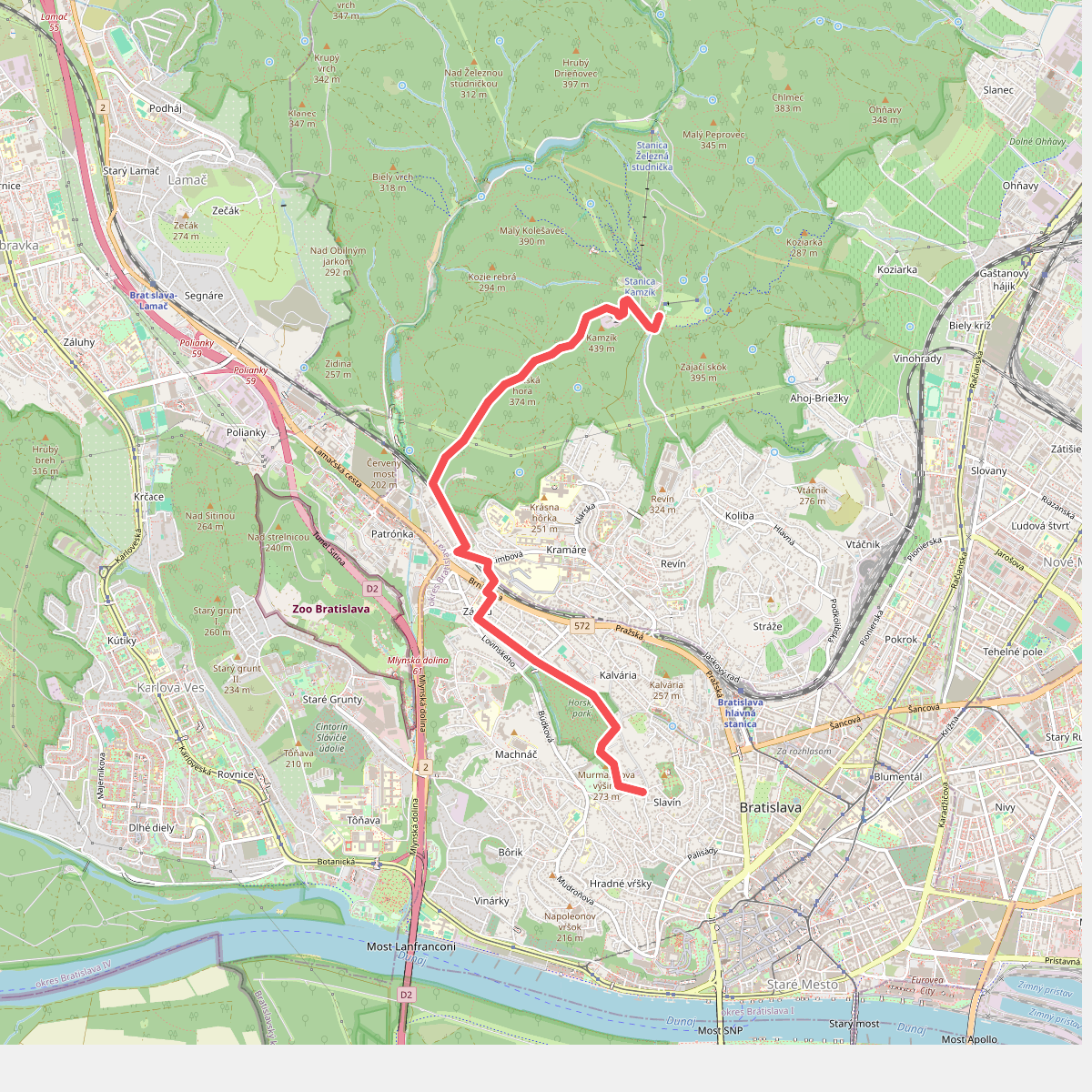 Bratislava - Kamzik