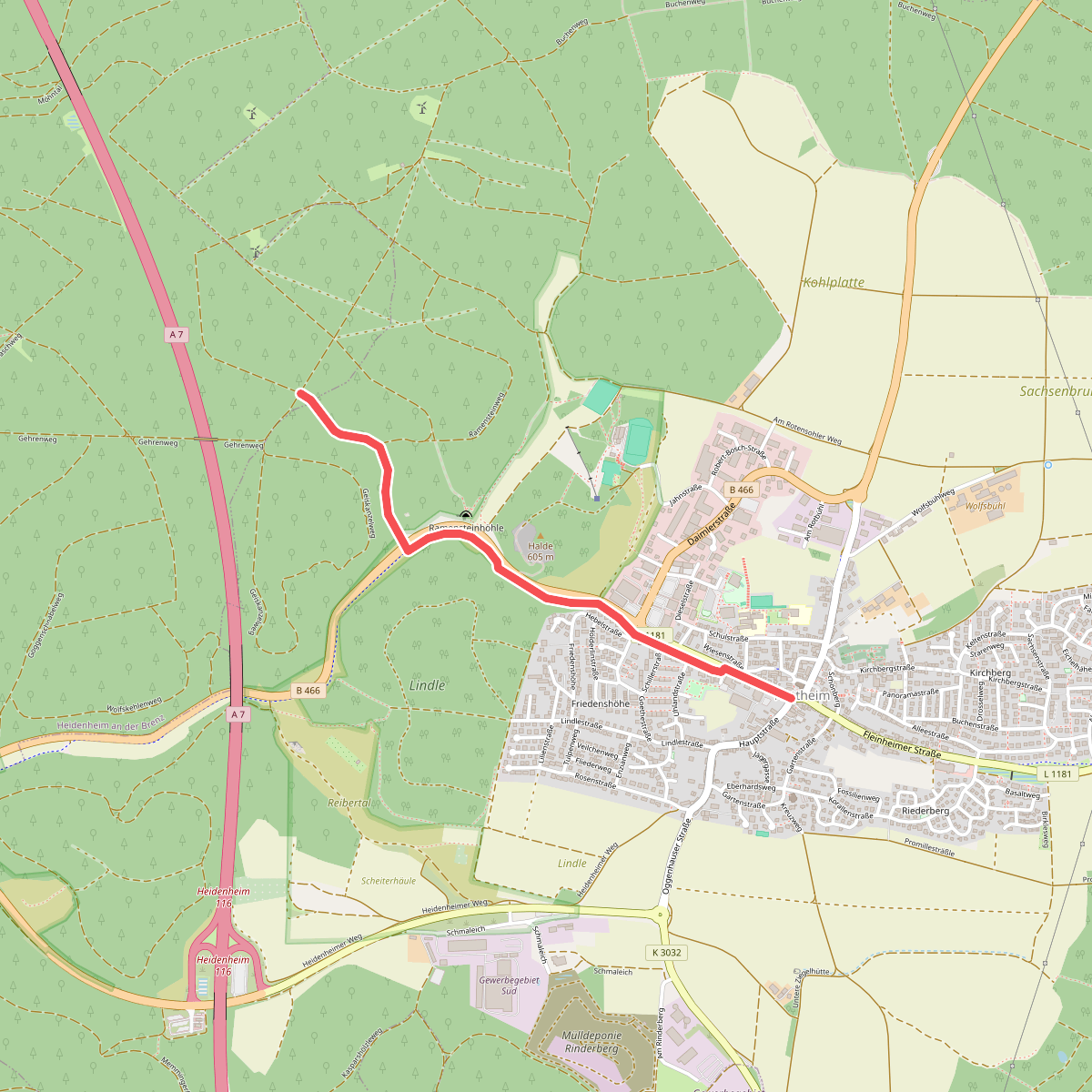 Pfaffenberg - Nattheim