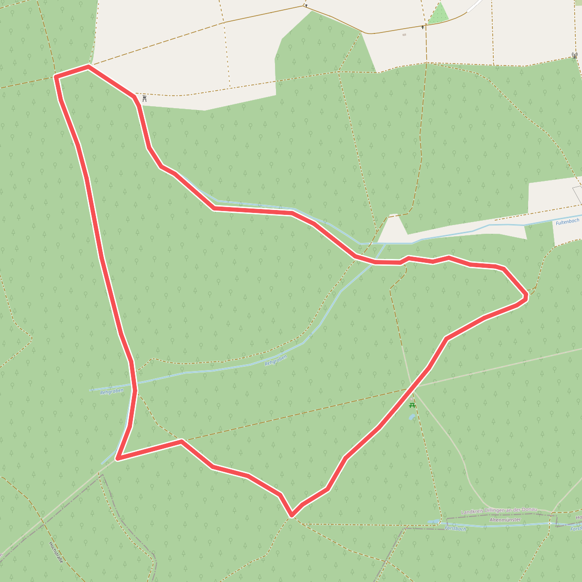 Rundwanderweg Vopeliusstern