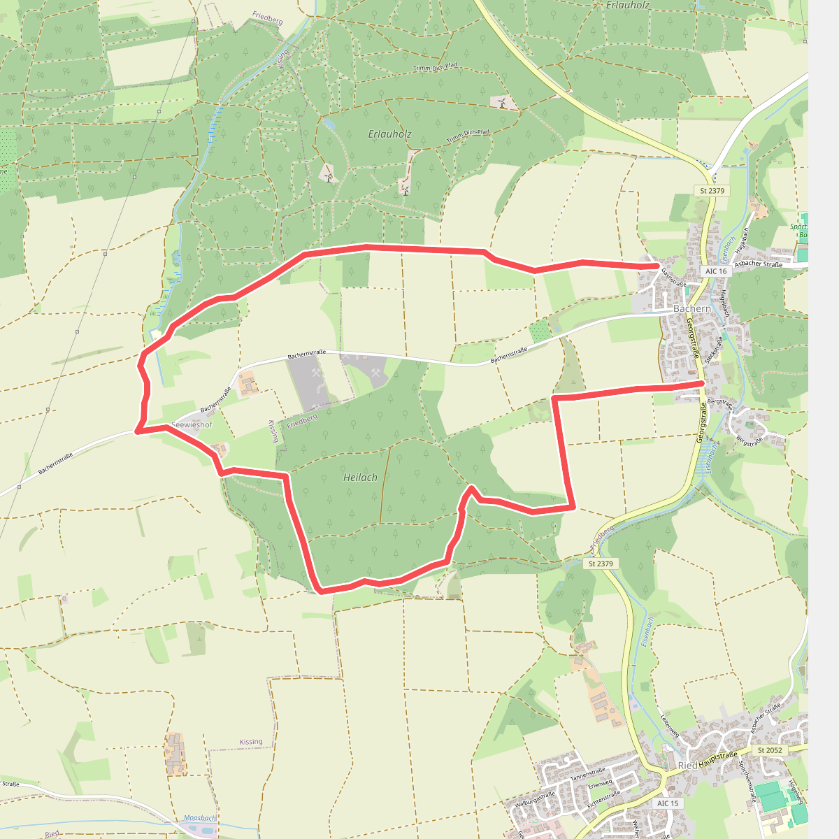 Friedberger Hügelland Weg 6