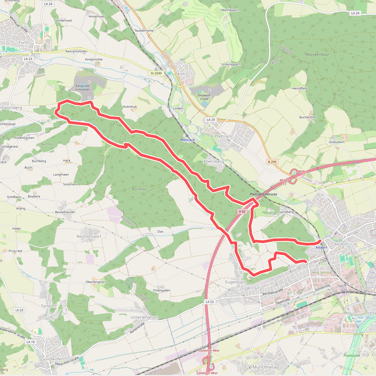 Pfettrach Rundwanderweg 1