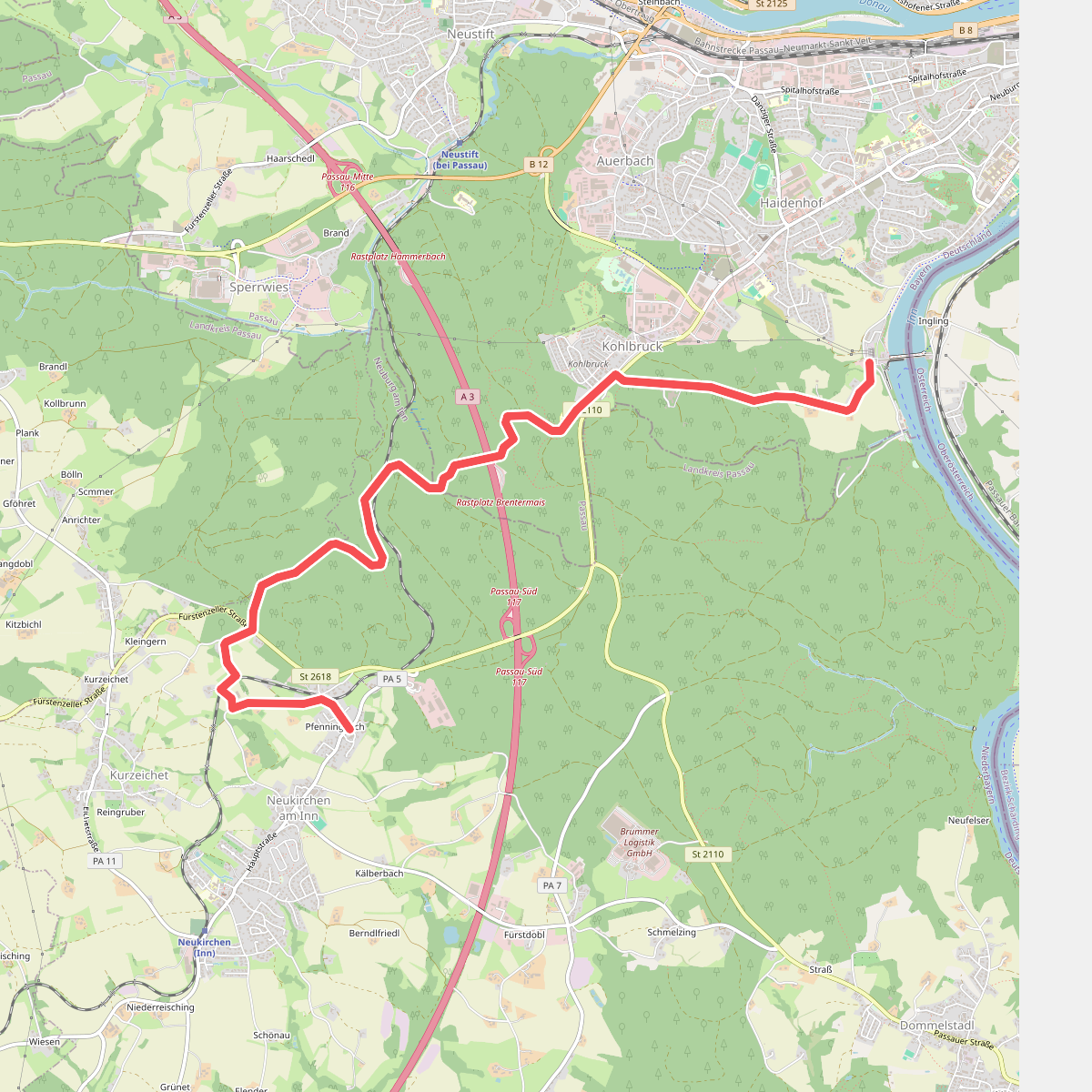 Ingling - Kohlbruck - Pfenningbach