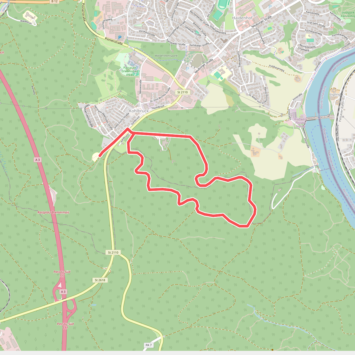 Kohlbruck Ost Rundweg