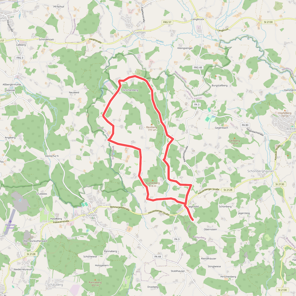 Bergweg
