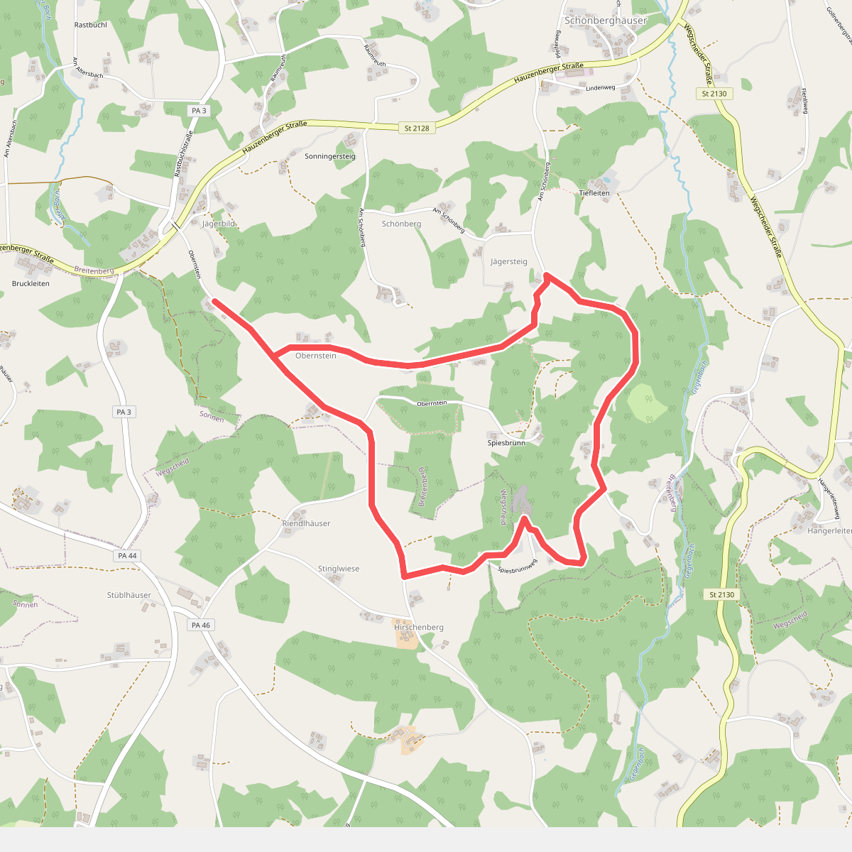 Schaukelweg