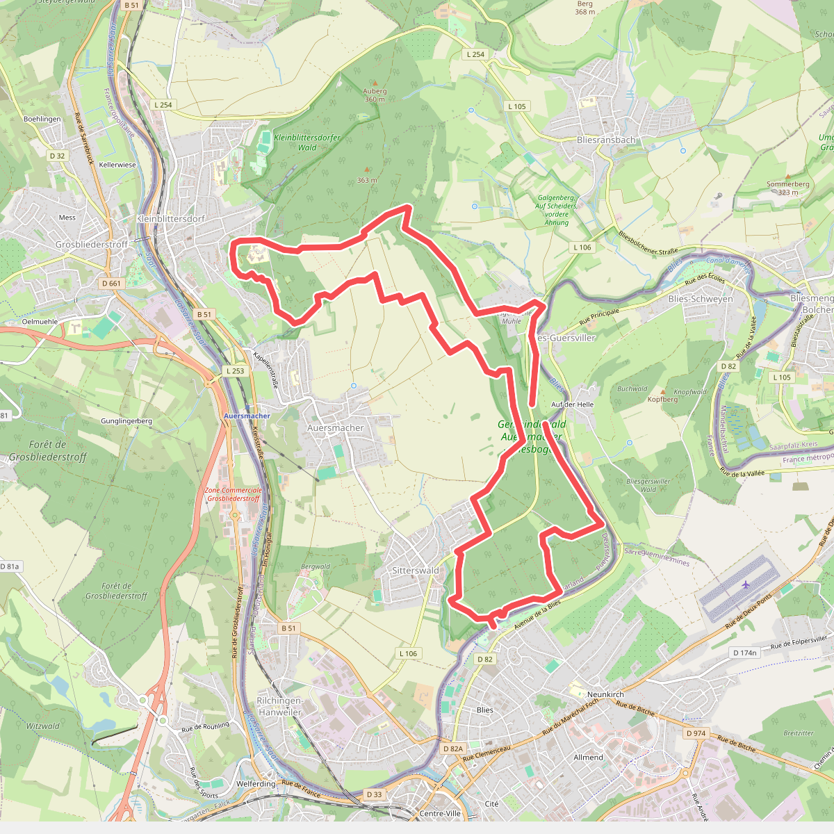 Blies-Grenz-Weg