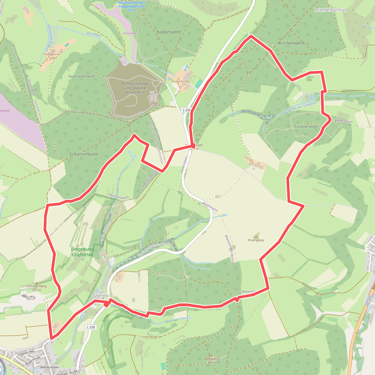 Gräfinthaler Klosterpfad