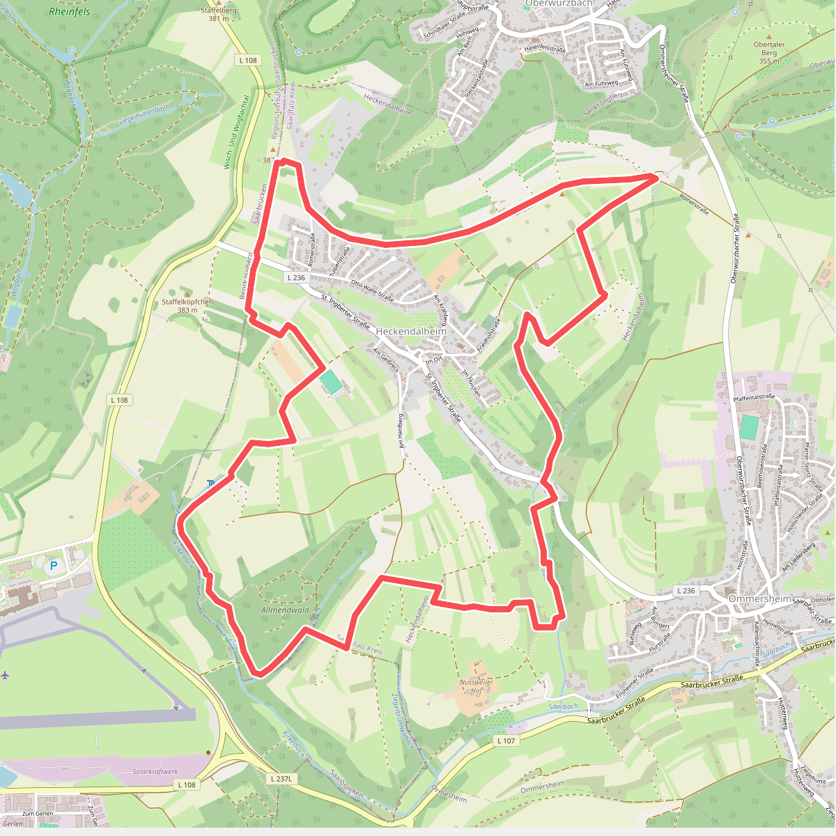 Heckendalheimer Höhen- und Klammenweg