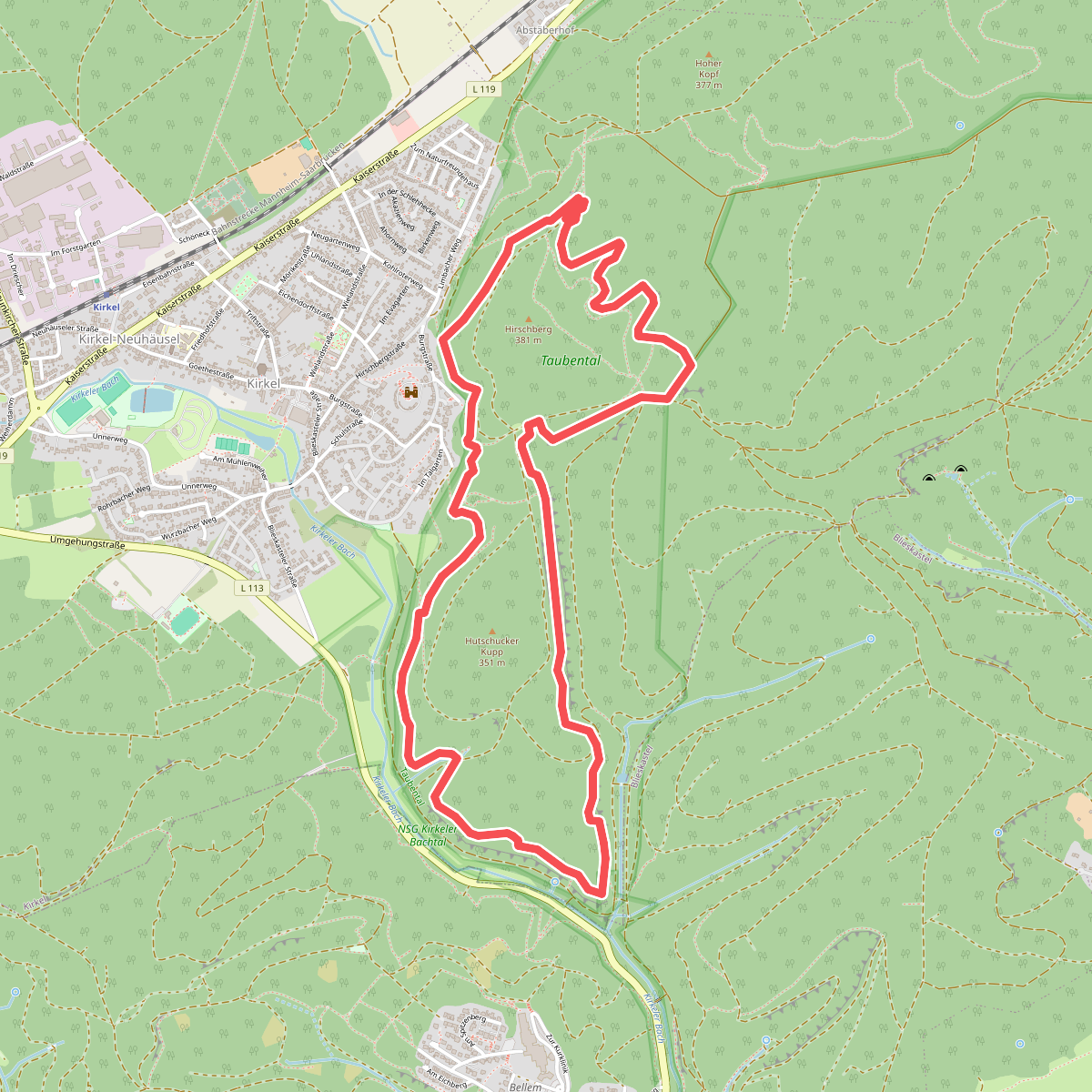 Kirkeler Tafeltour