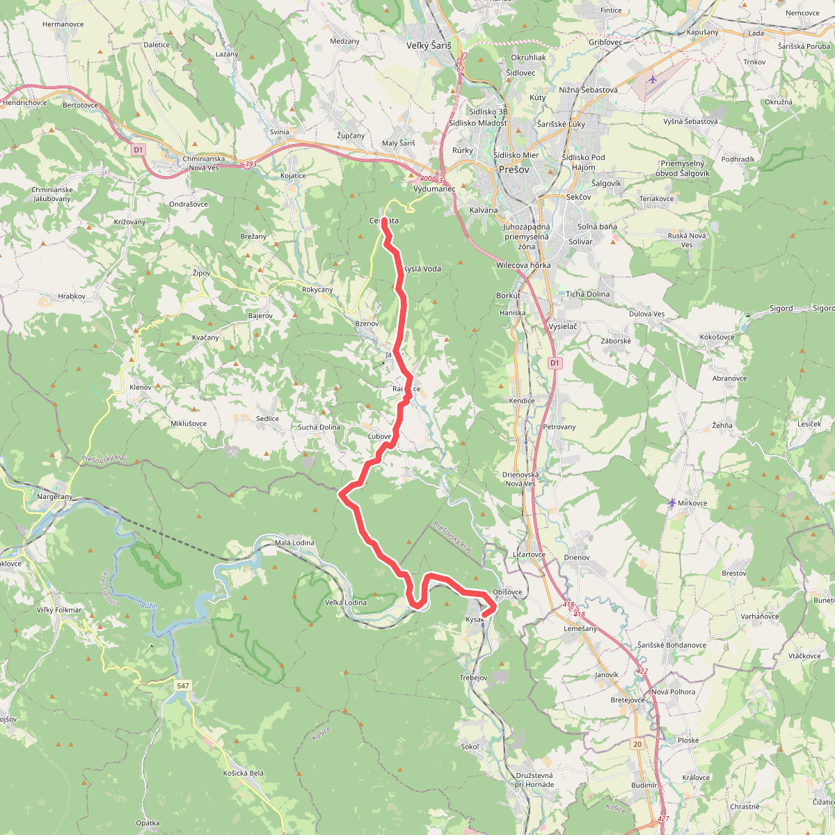 Kysak - Cemjata
