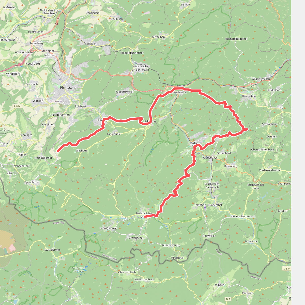 Pfälzerwald Gelber Punkt