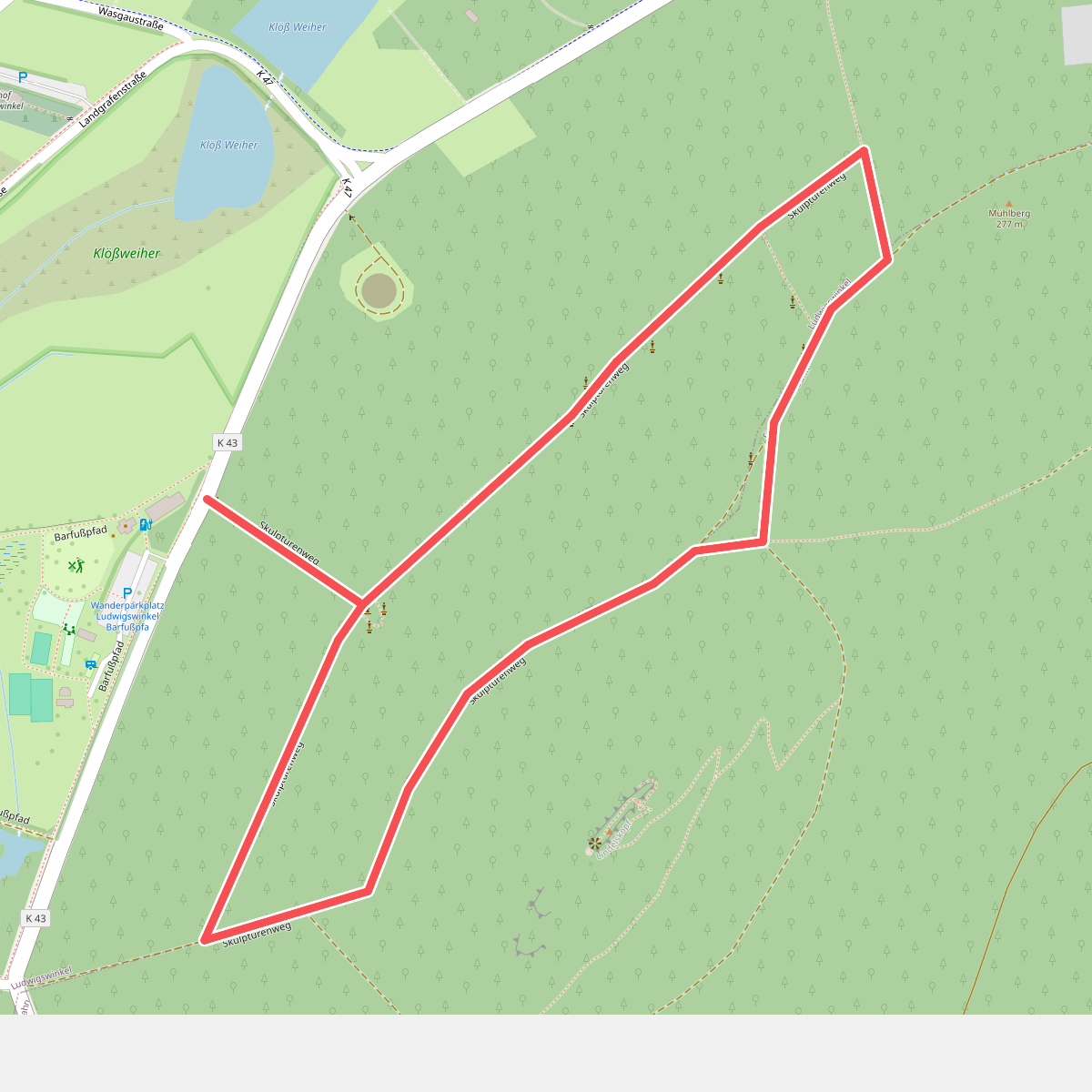 Skulpturenweg Ludwigswinkel