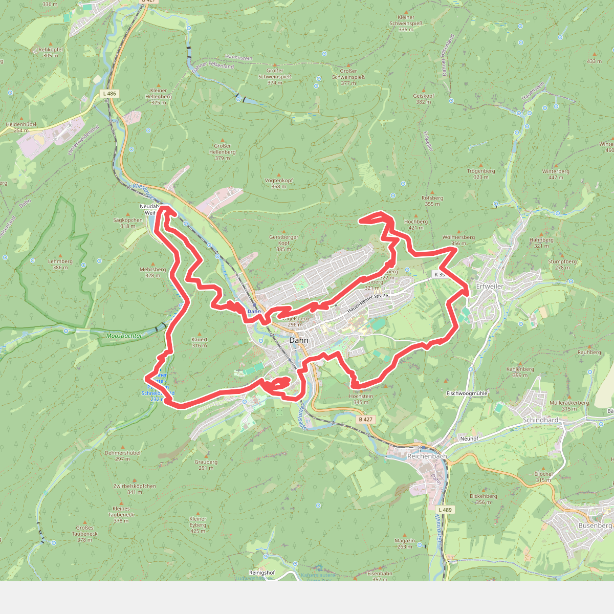 Dahner Rundwanderweg