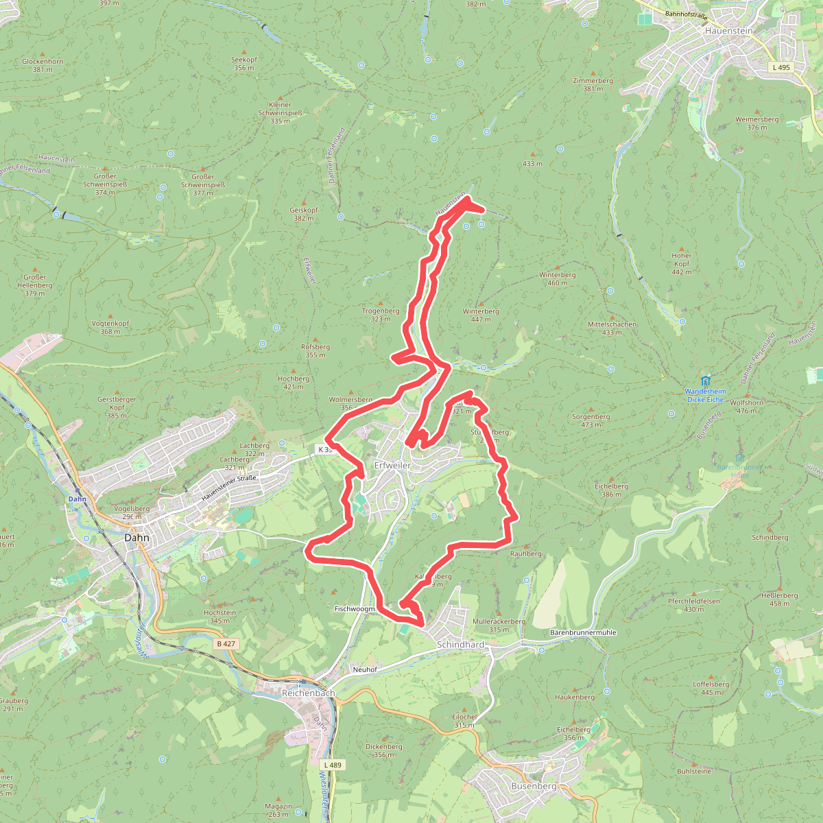 Hahnfels-Tour