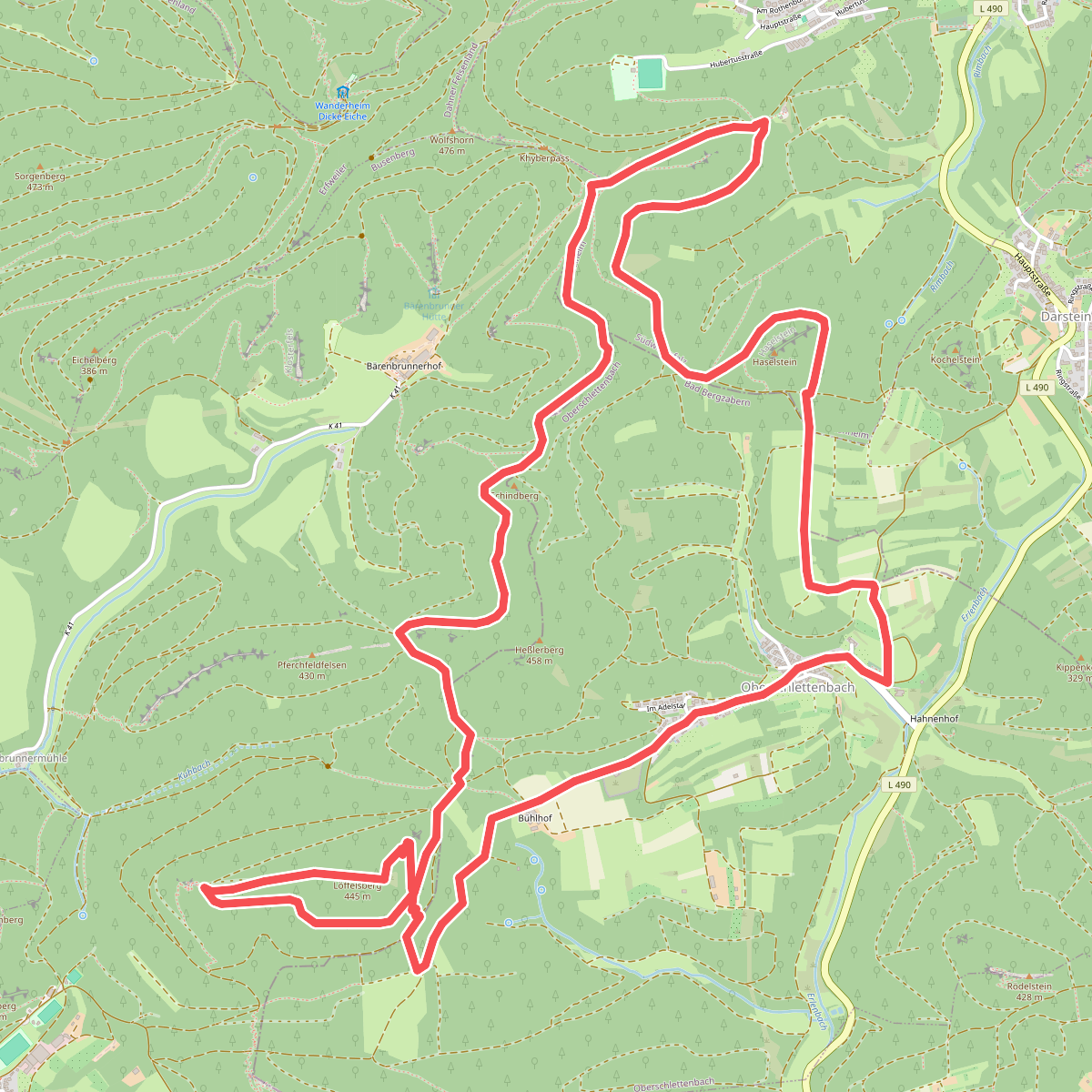 Oberschlettenbacher Höhenweg