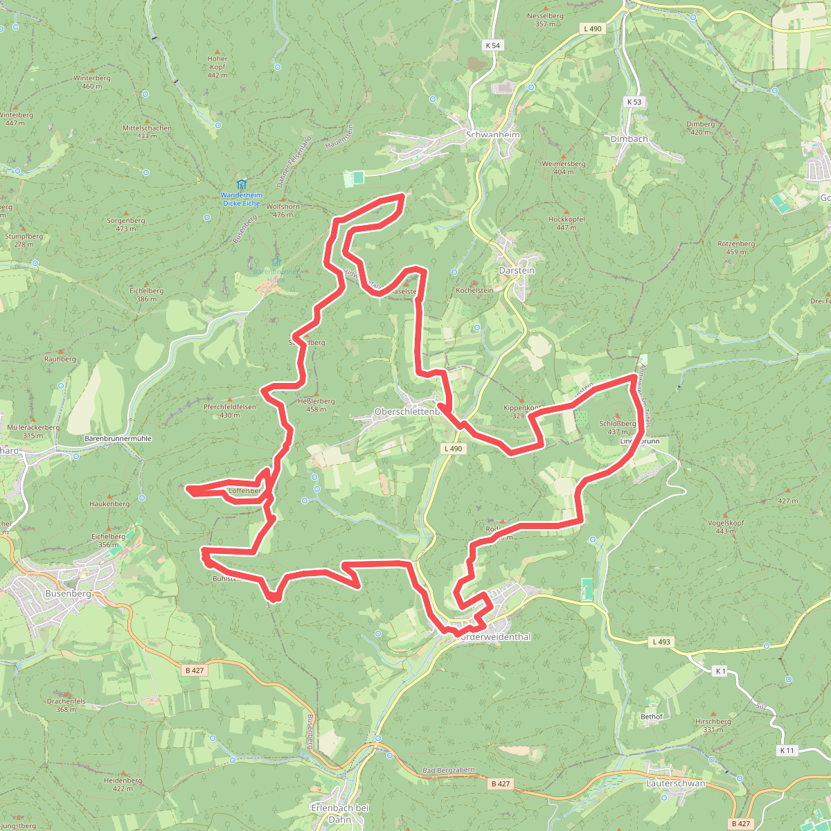 Wasgaufelsenweg