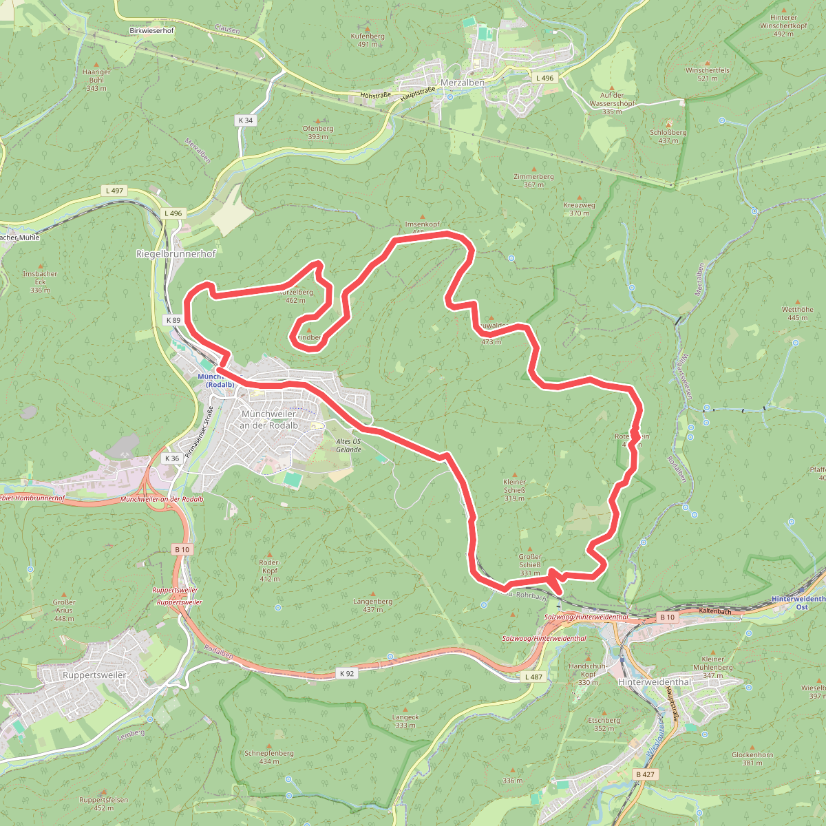 Münchweiler Höhenwanderweg