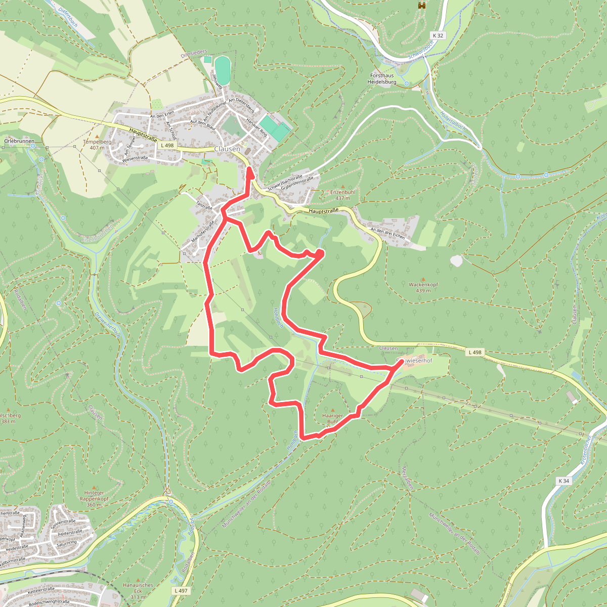 Wandern in Clausen C1