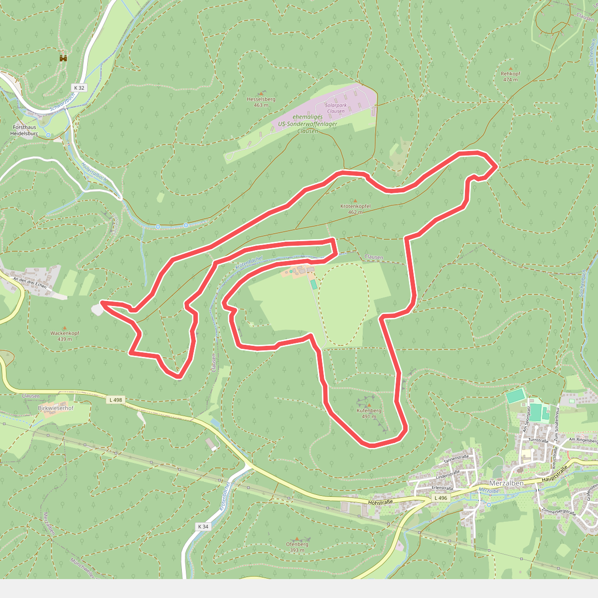 Wandern in Clausen C11