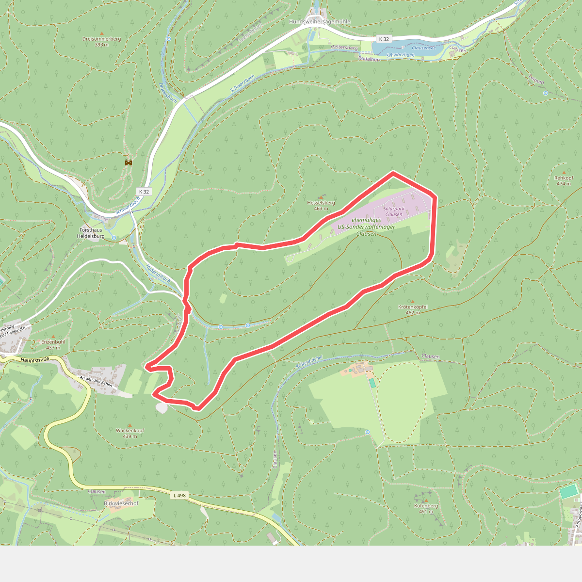 Wandern in Clausen C12