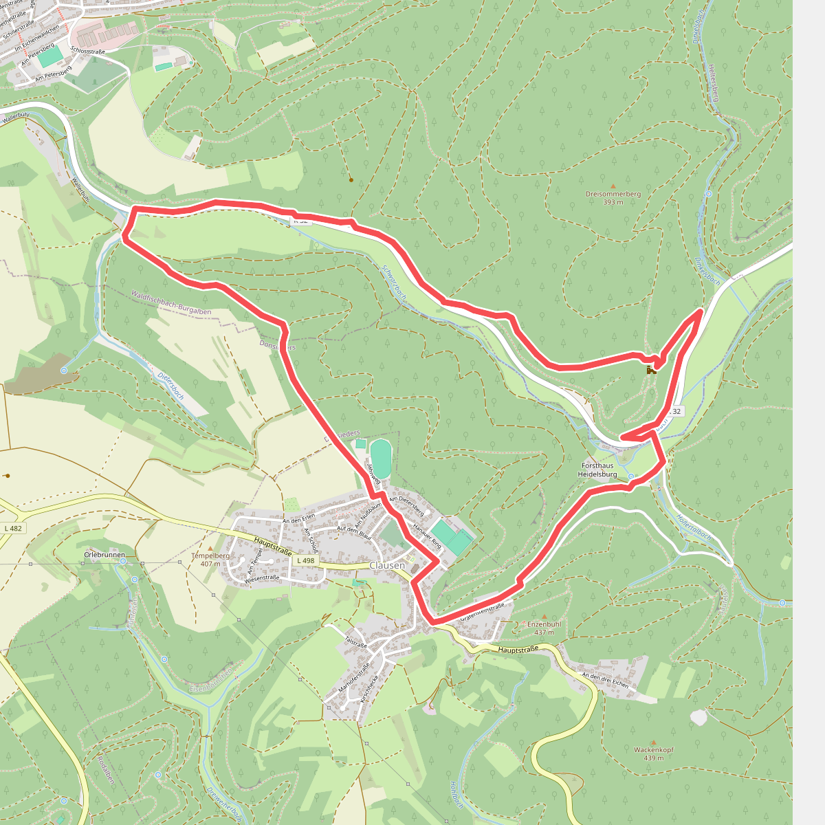 Wandern in Clausen C5