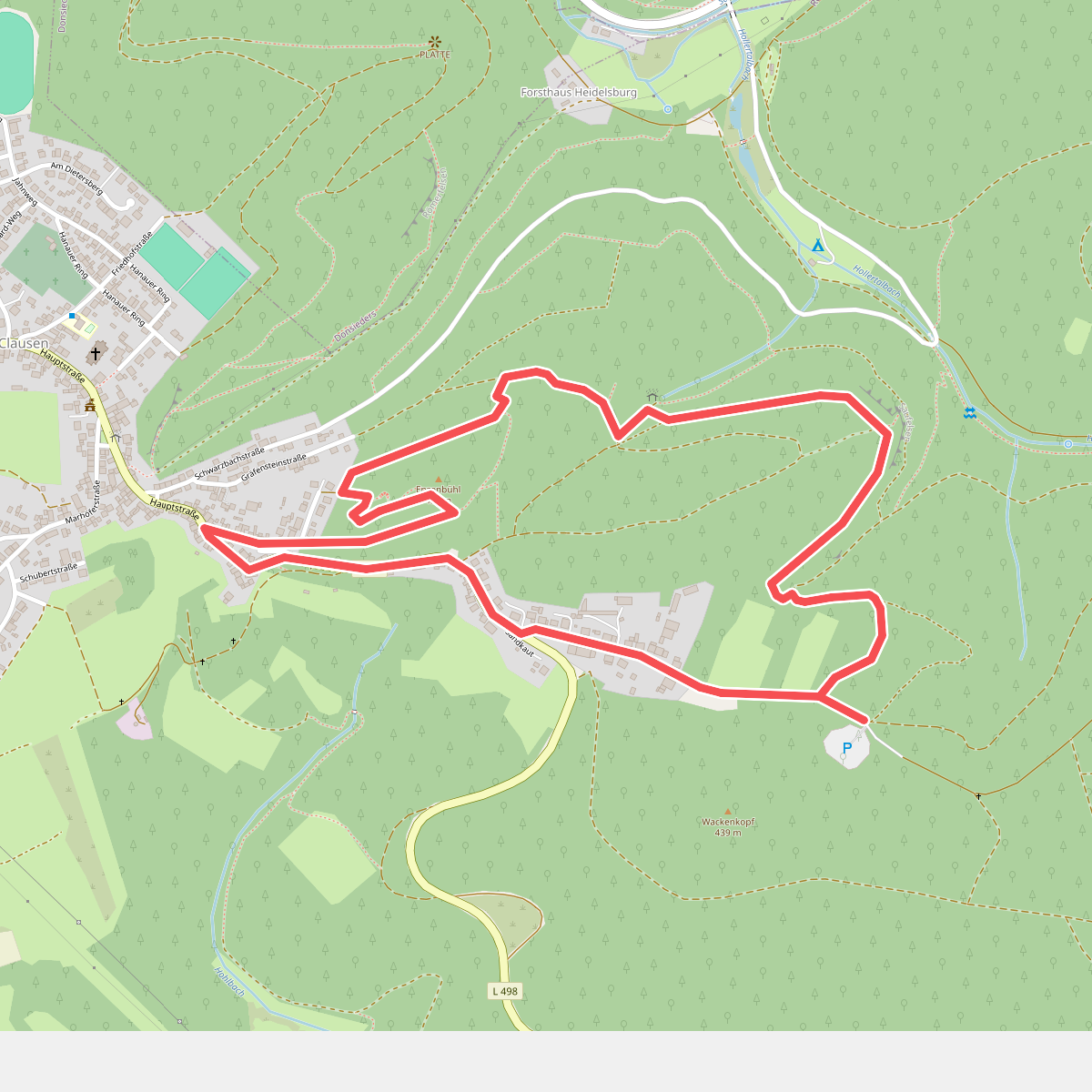 Wandern in Clausen C6