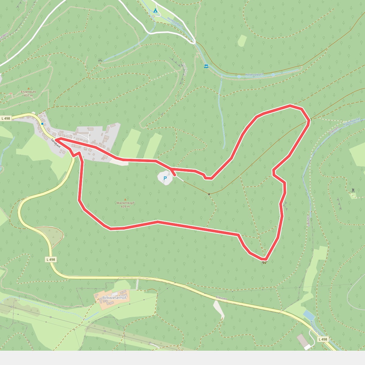 Wandern in Clausen C7