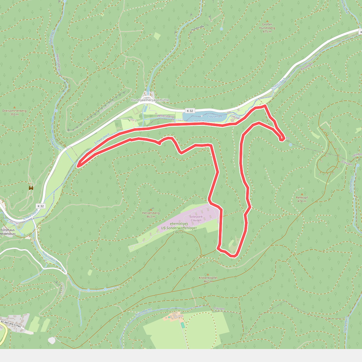 Wandern in Clausen C9