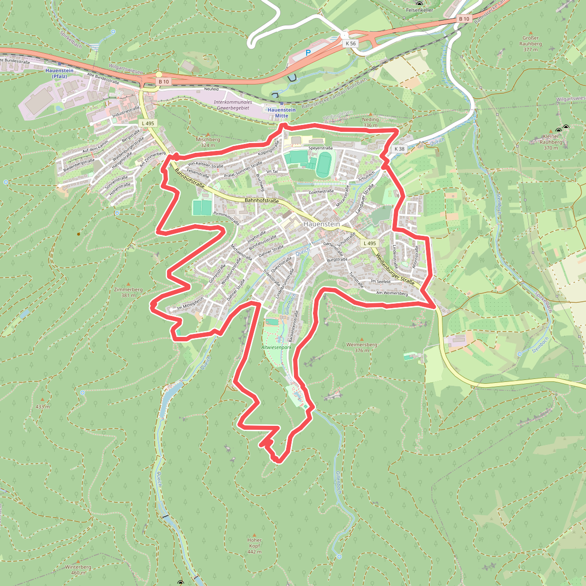 Panoramaweg Hauenstein