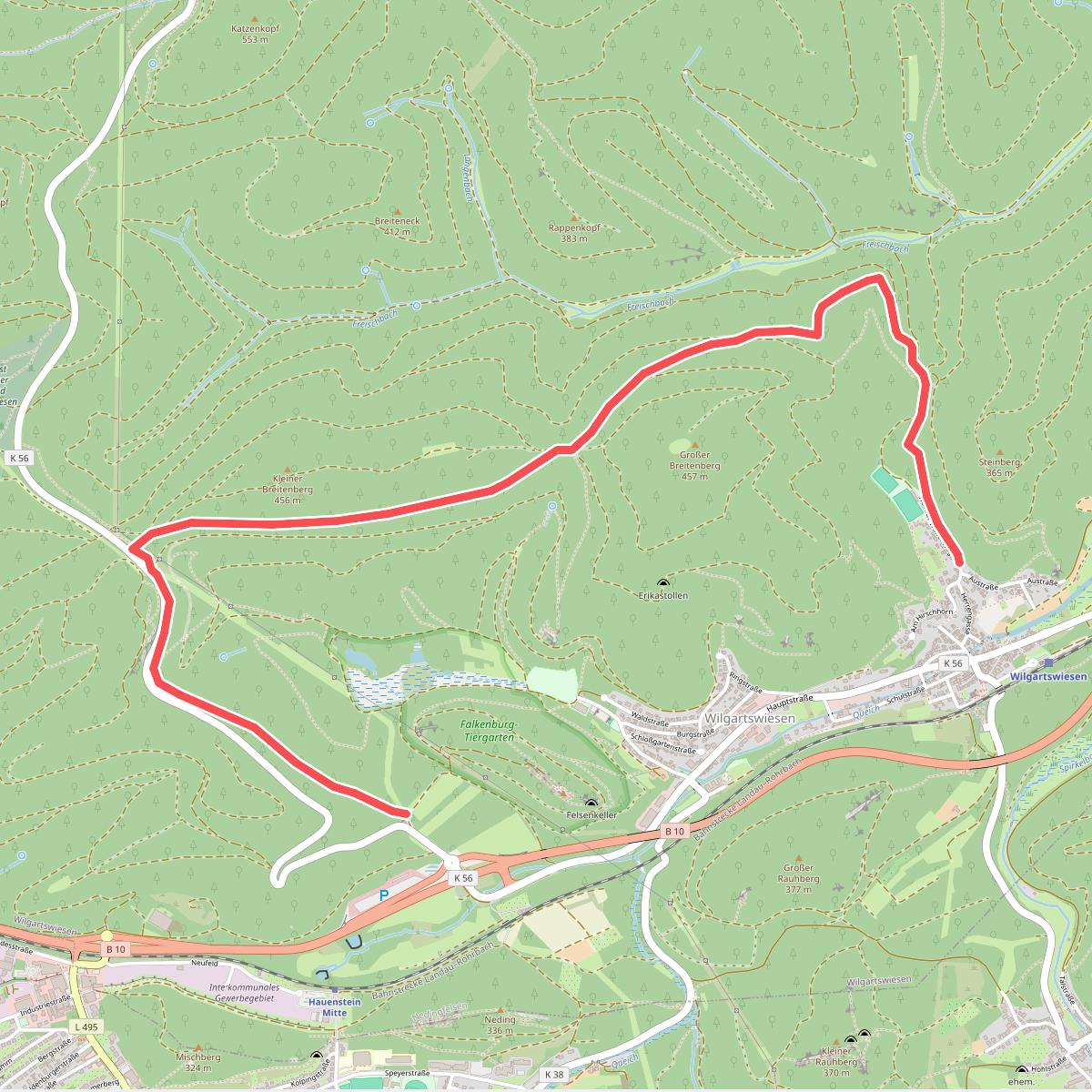Rundweg F Wilgartswiesen