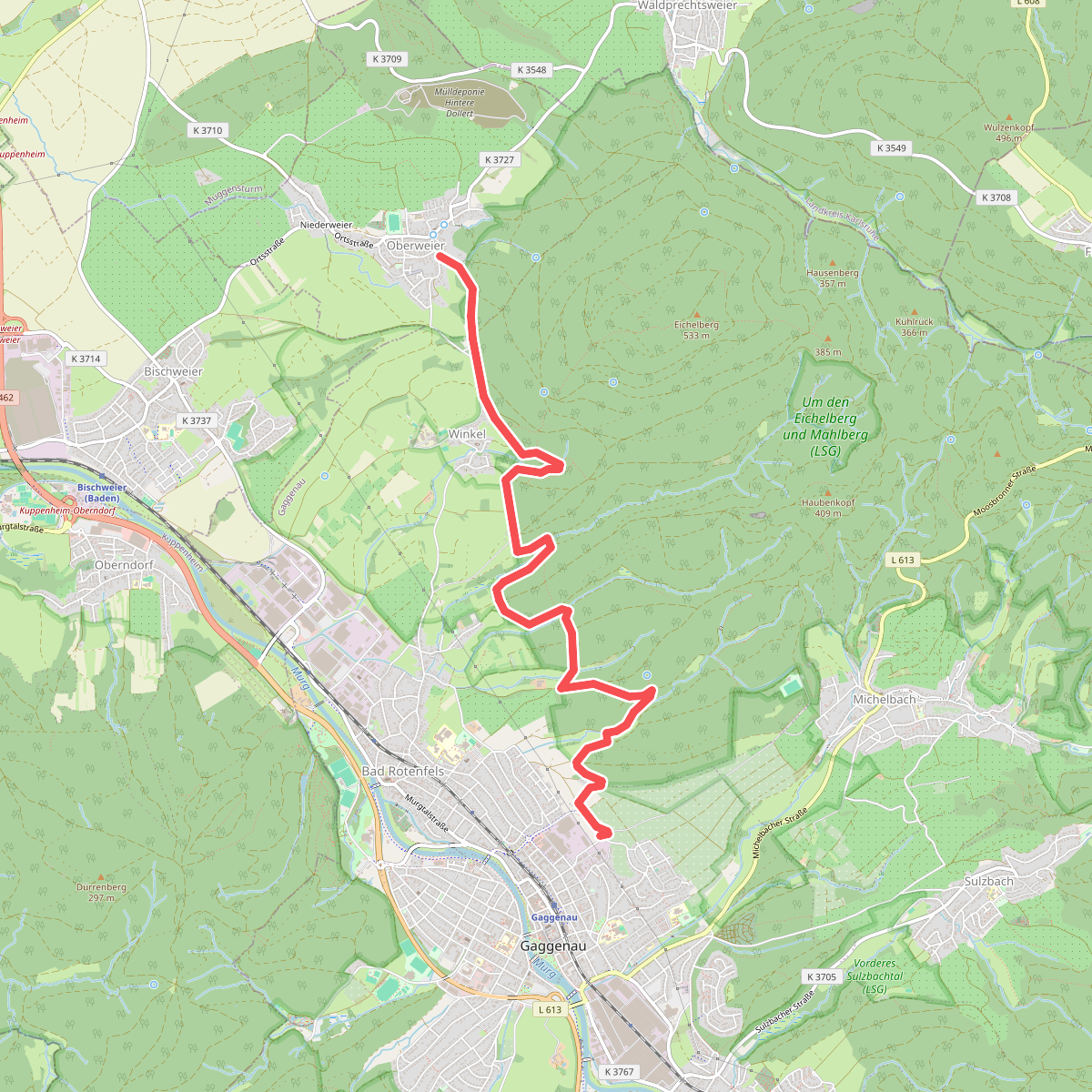 Viertälerweg