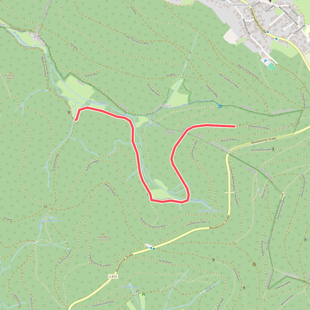 Hummelwiesen - Jammertal