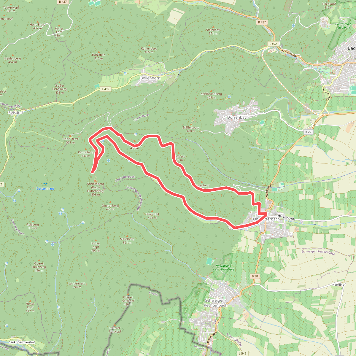 Weg der Geschichte, Oberotterbach