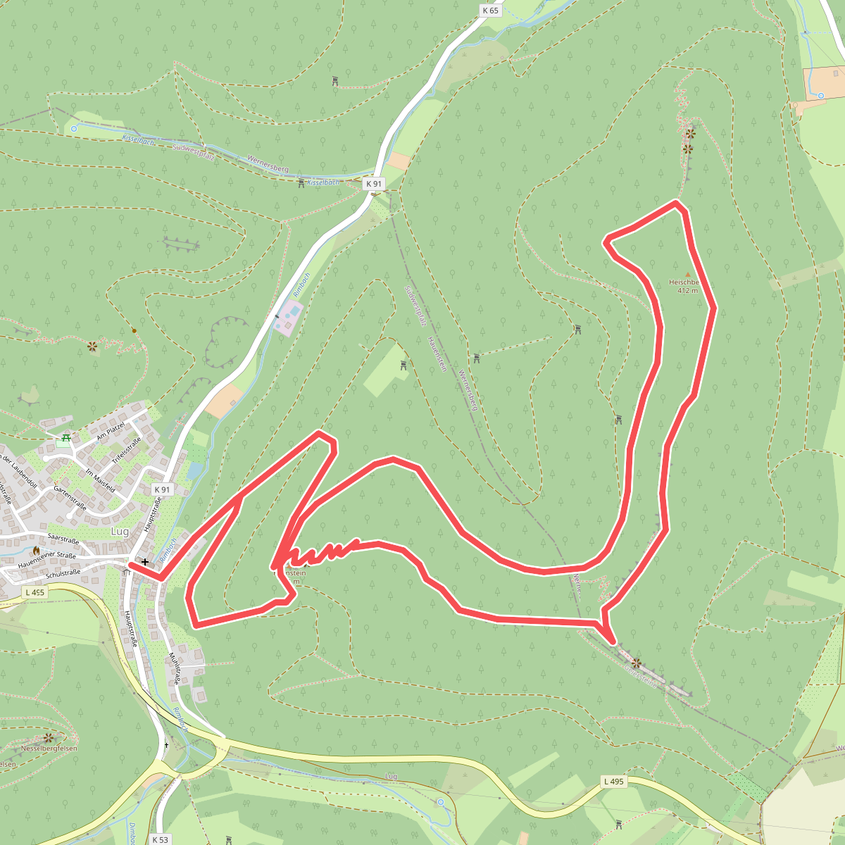 Geiersteine-Tour (Premiumwanderweg)