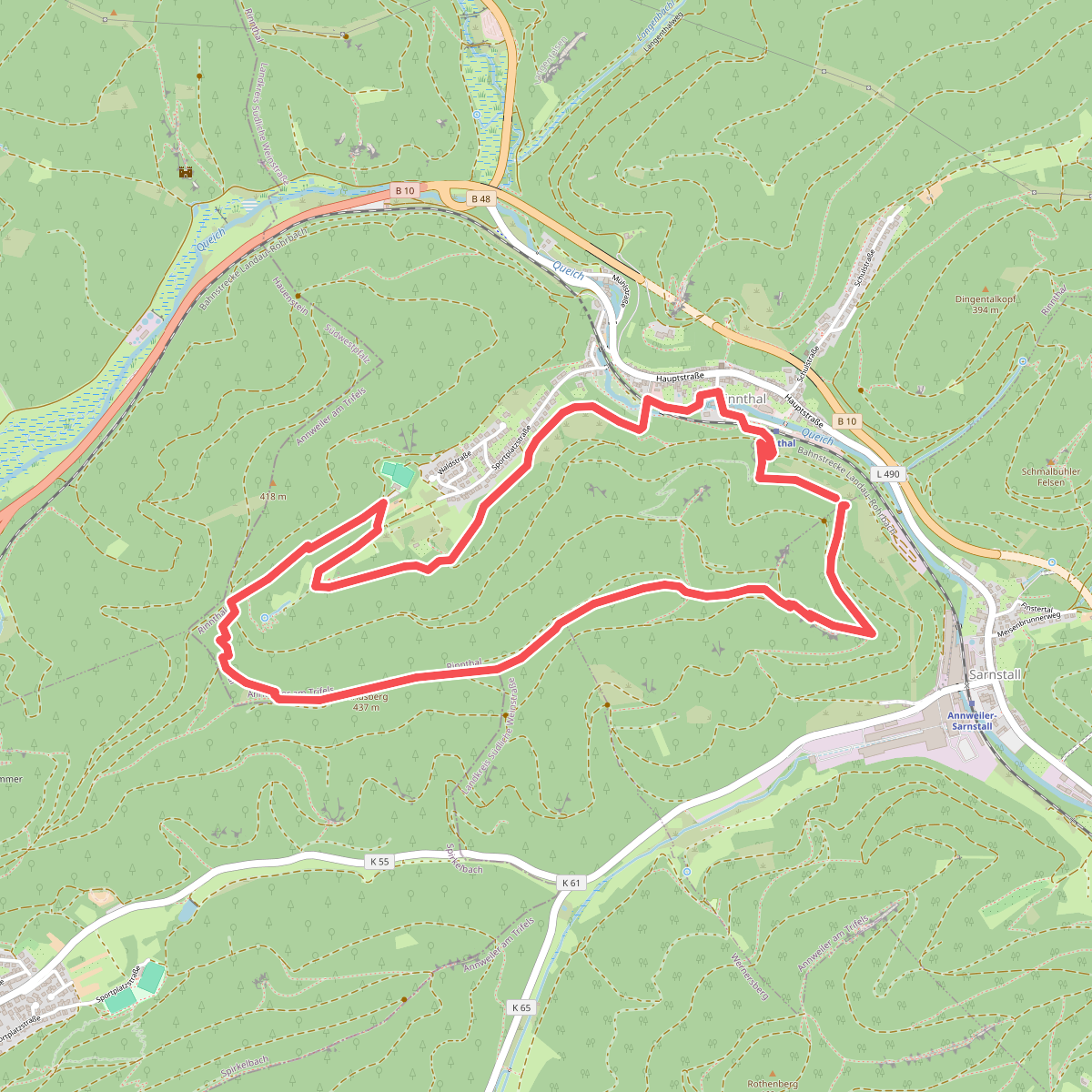 Rinnthal Höhenweg