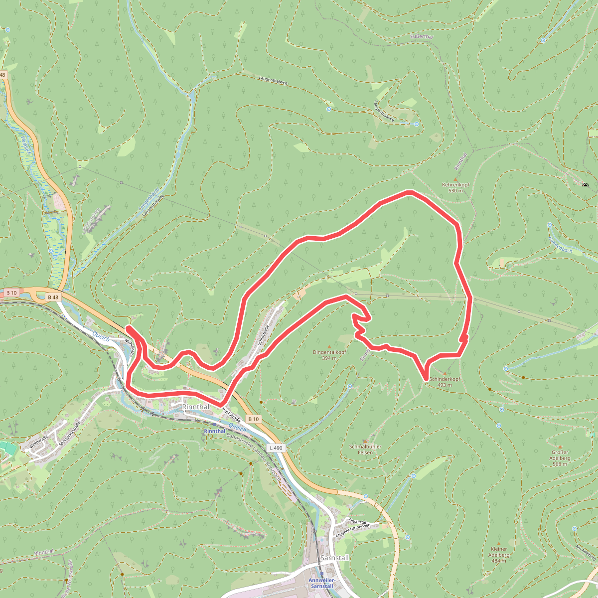 Rinnthal Hüttenweg
