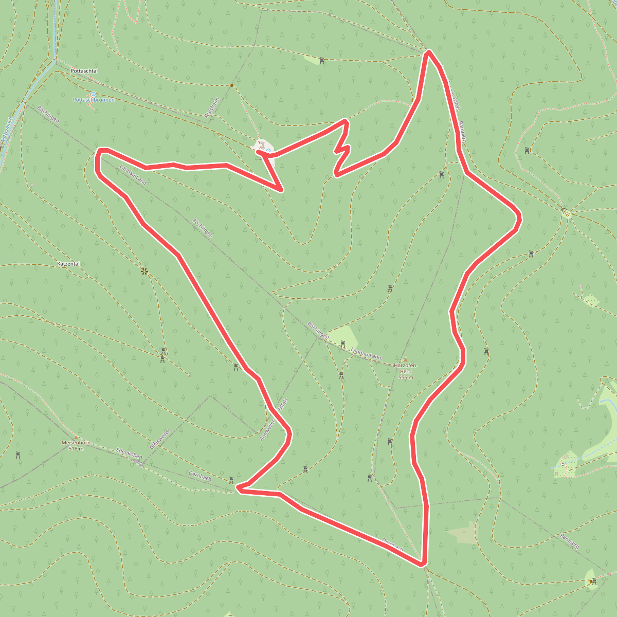 Rundwanderweg Böchinger Hütte 1