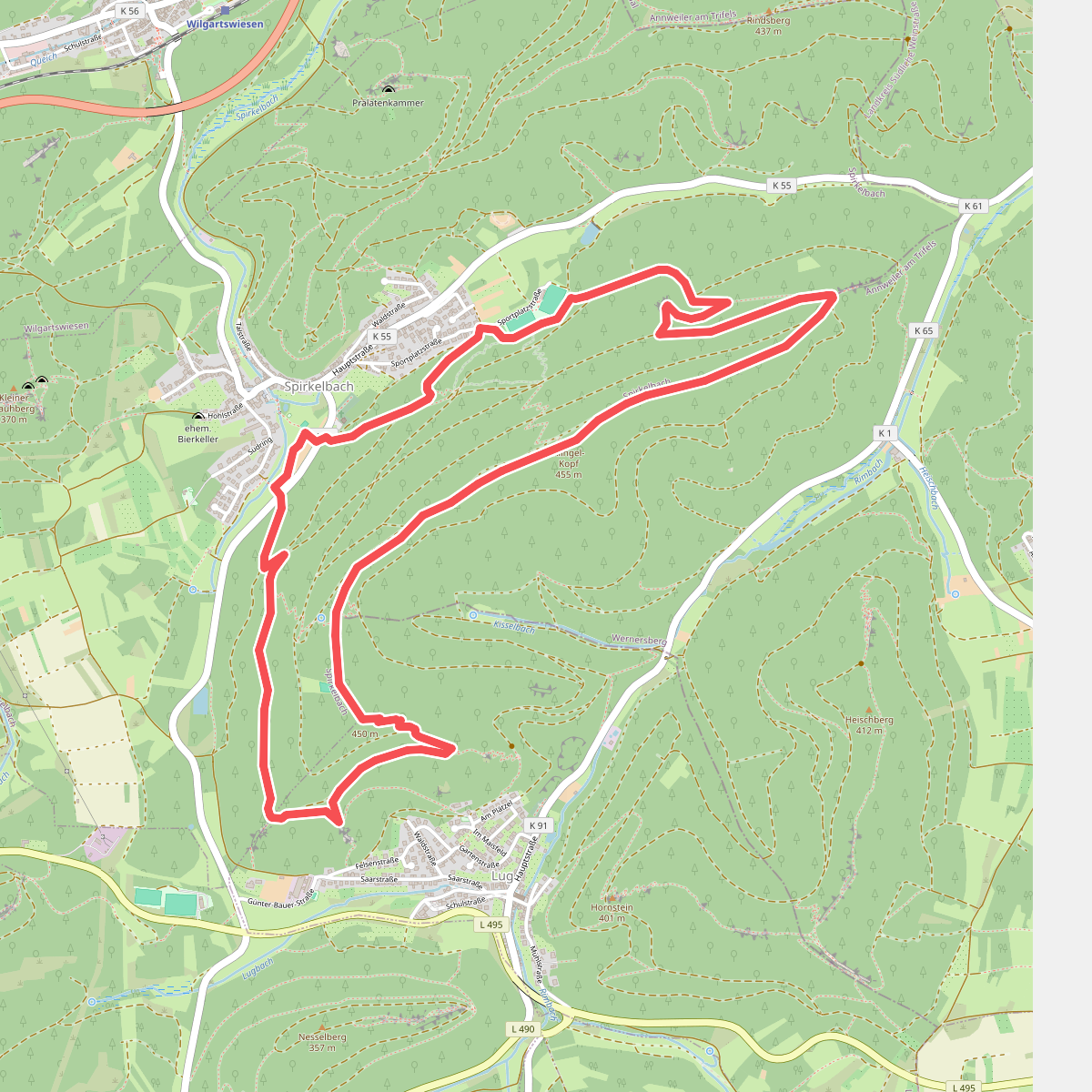 Spirkelbacher Höllenberg-Tour (Premiumwanderweg)