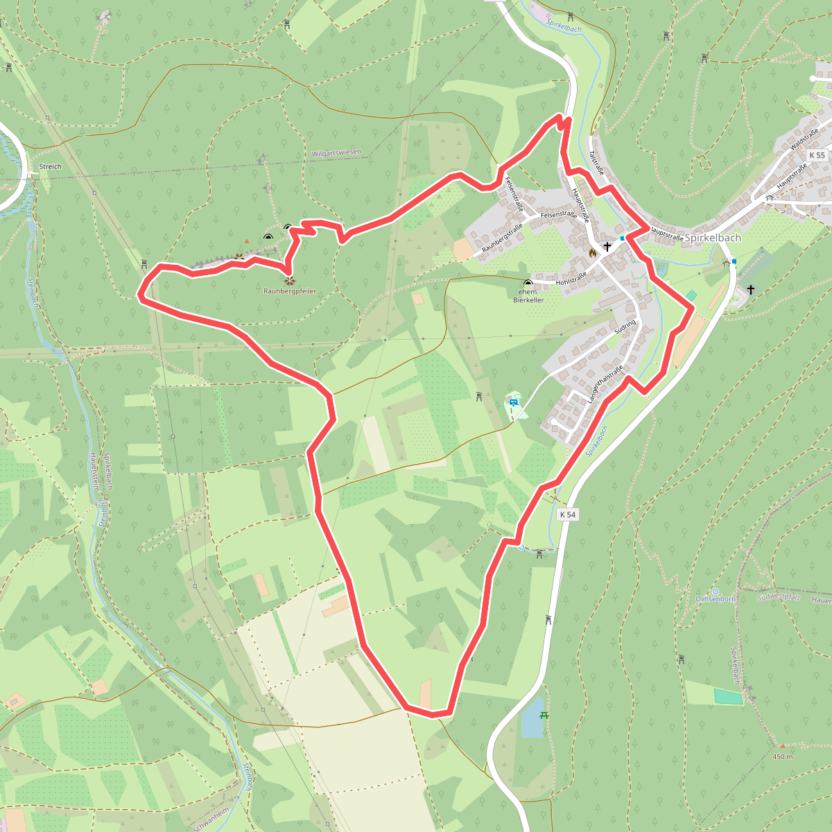 Spirkelbacher Rauberg-Tour