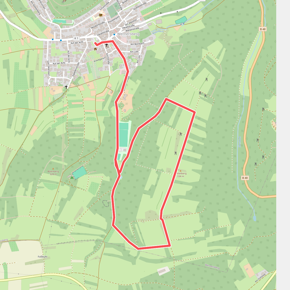 Wandern: Wernersberg 34