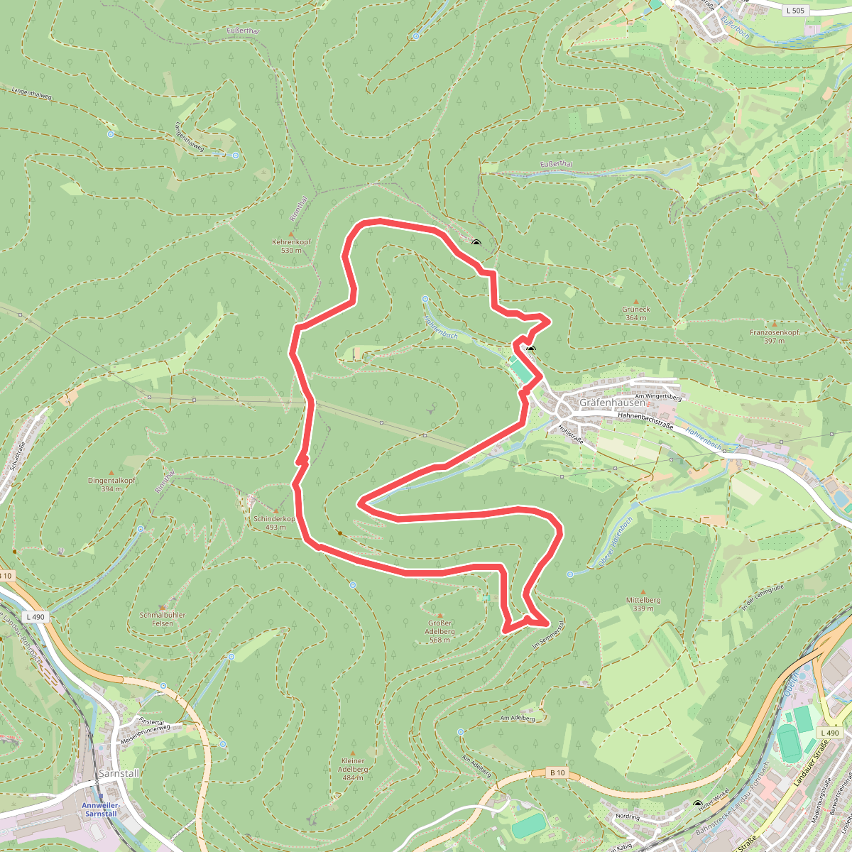 Wildsauweg Gräfenhausen